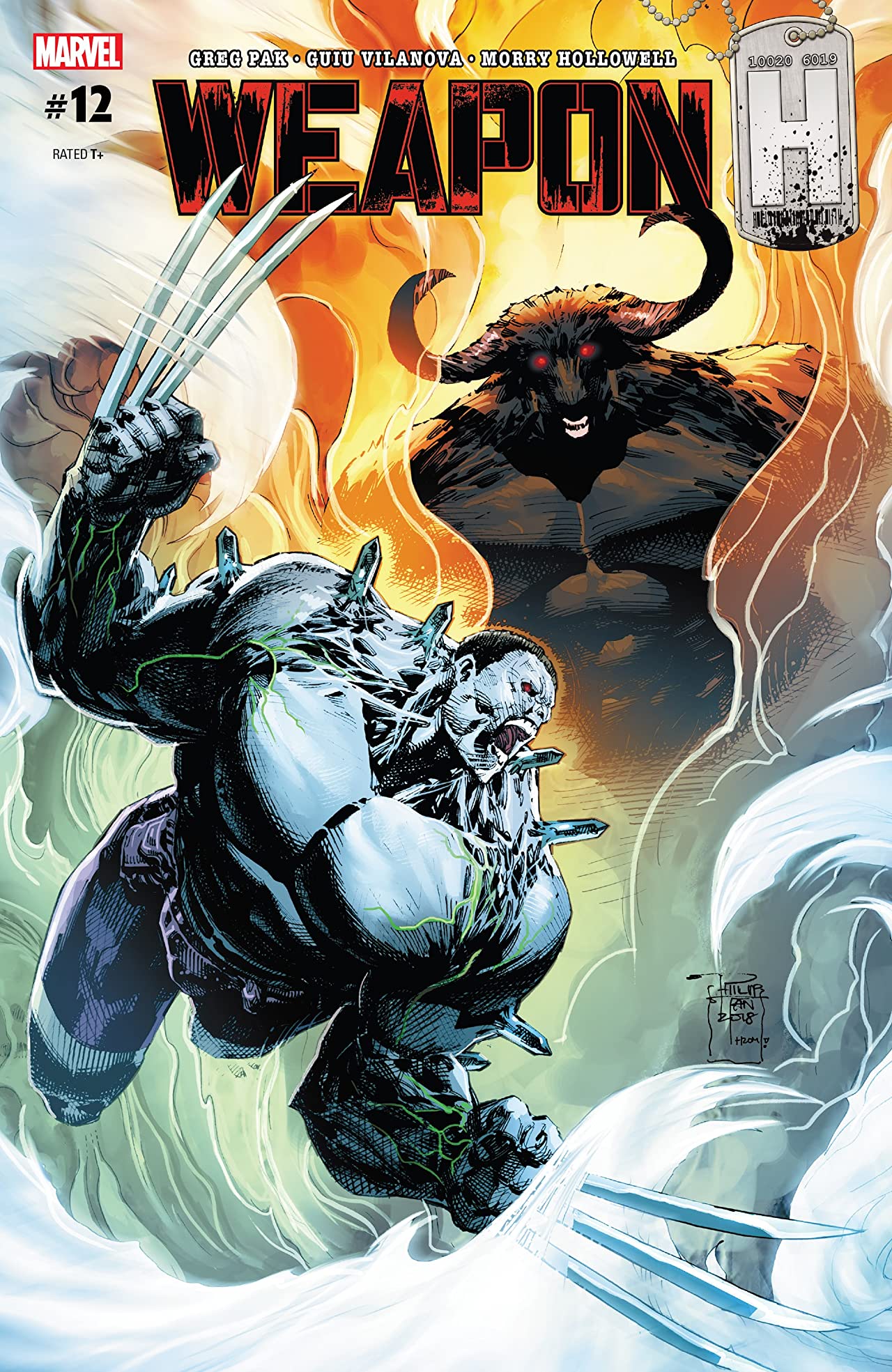 Weapon H #12 cover
