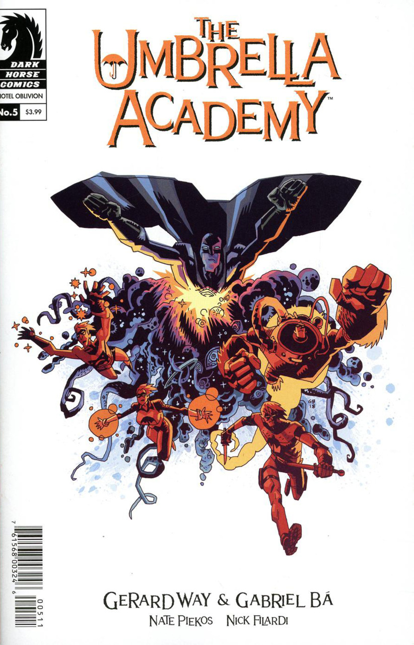 The Umbrella Academy: Hotel Oblivion #5 cover