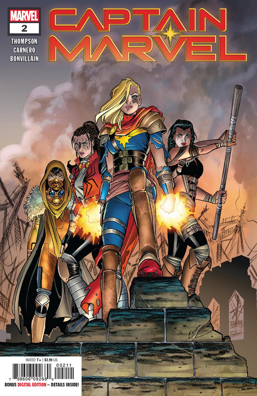 Captain Marvel #2 cover