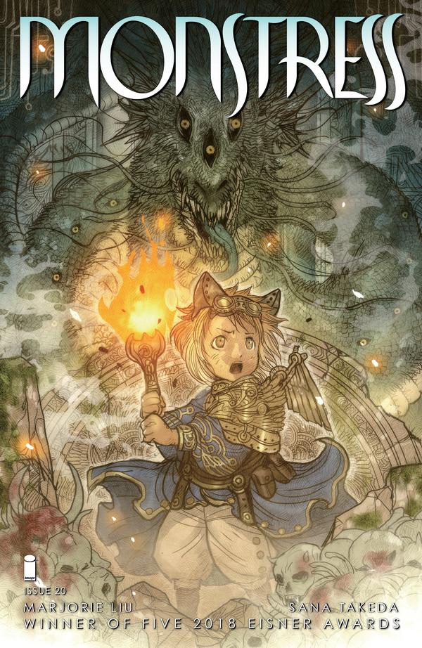 Monstress #20 cover