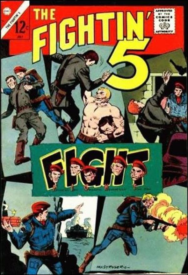 Fightin' Five #33 cover