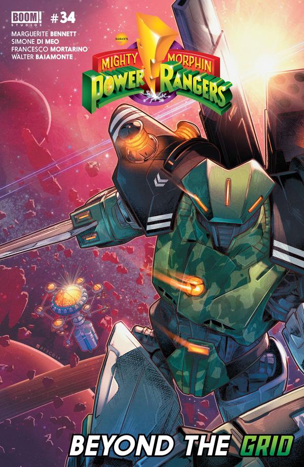 Mighty Morphin Power Rangers #34 cover