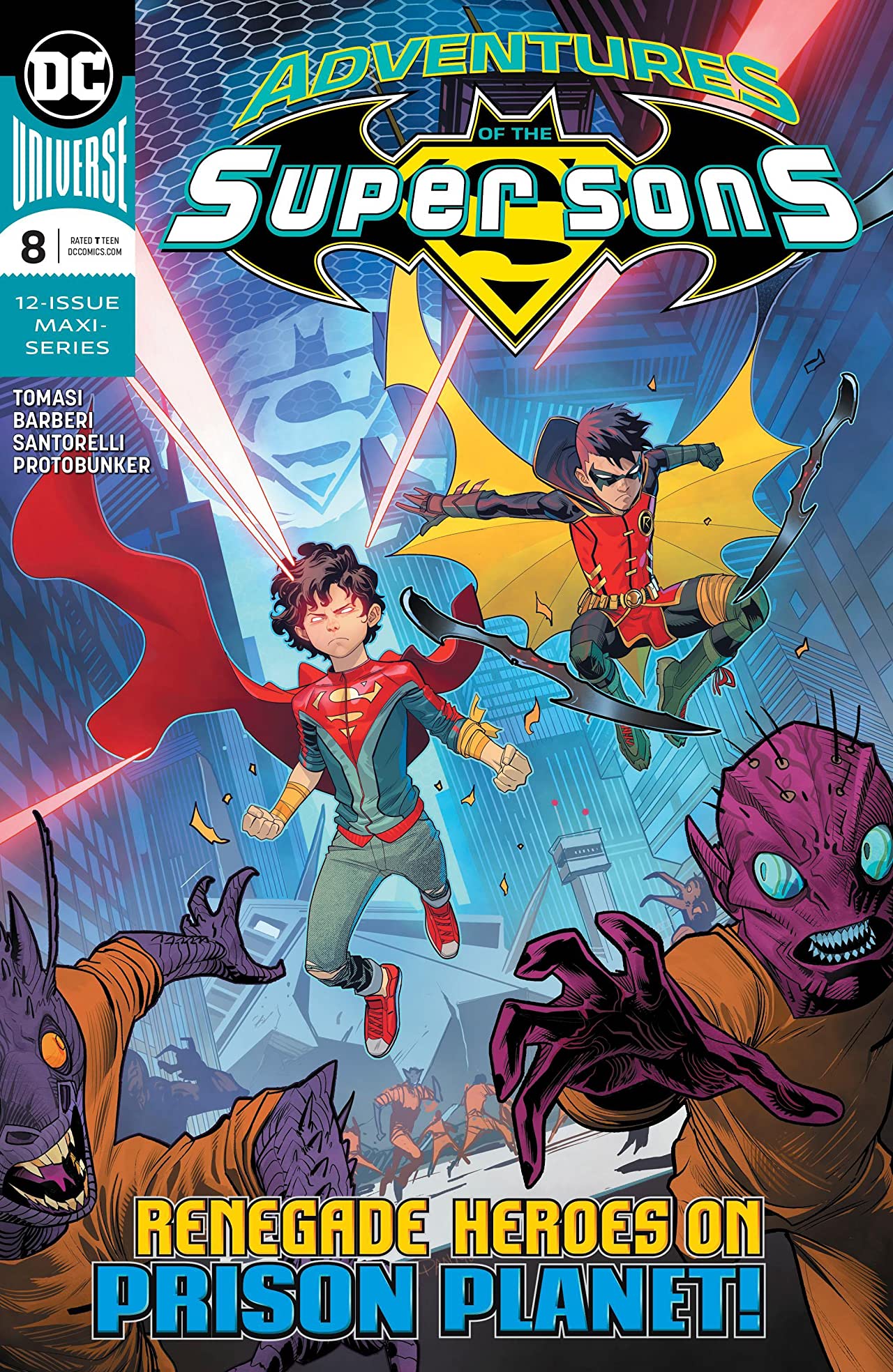 Adventures of the Super Sons #8 cover
