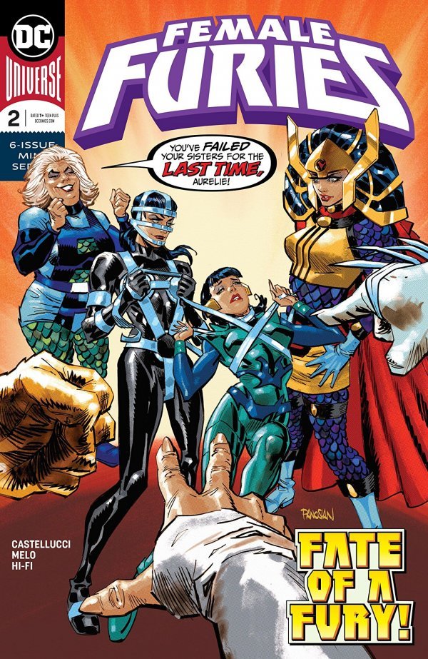 Female Furies #2 cover