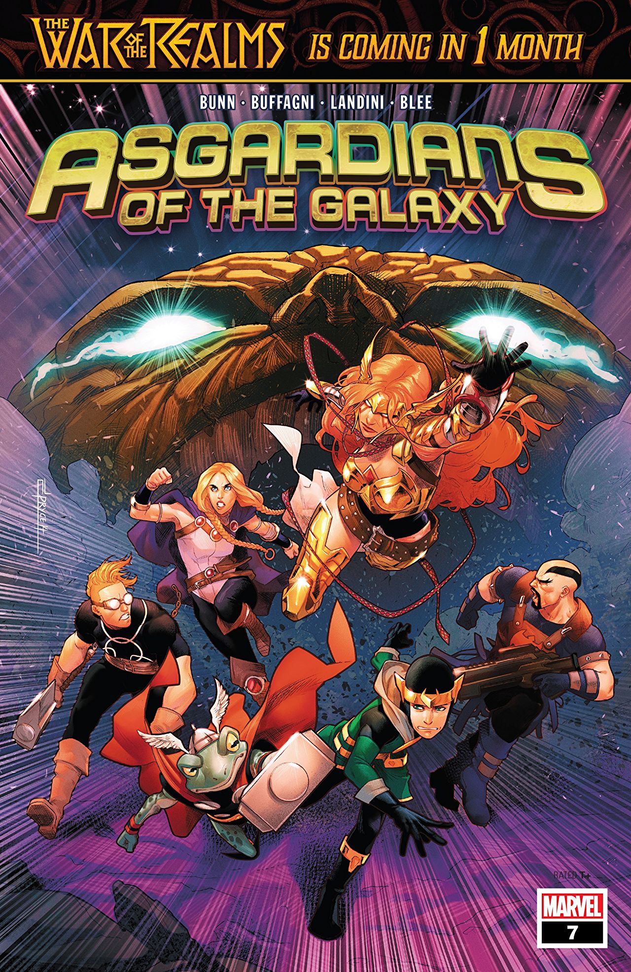 Asgardians of the Galaxy #7 cover