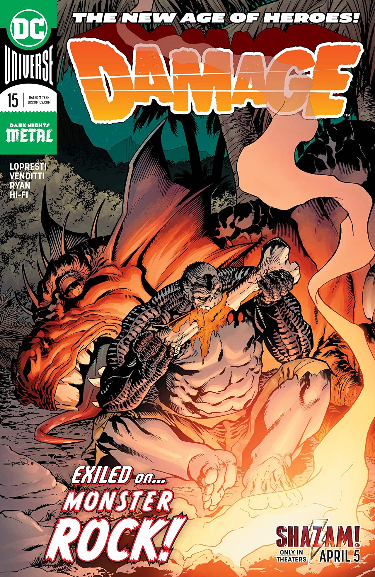 Damage #15 cover