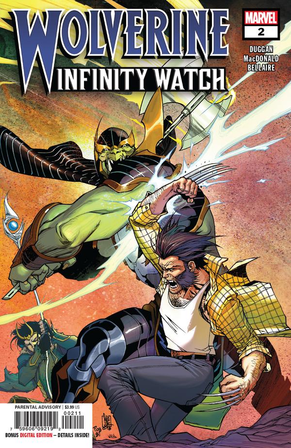 Wolverine: Infinity Watch #2 cover