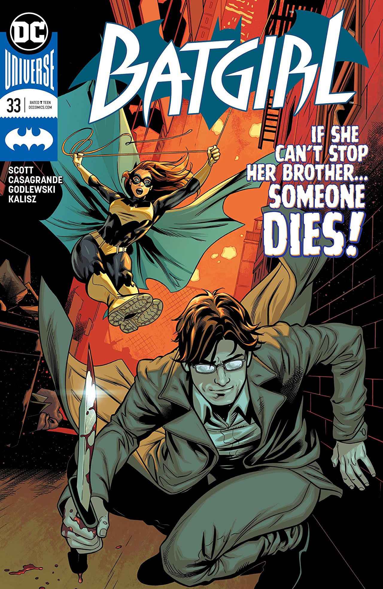 Batgirl #33 cover