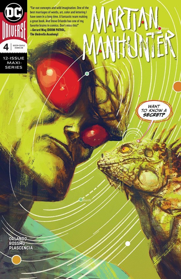 Martian Manhunter #4 cover