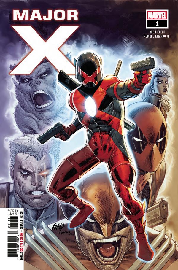 Major X #1 cover