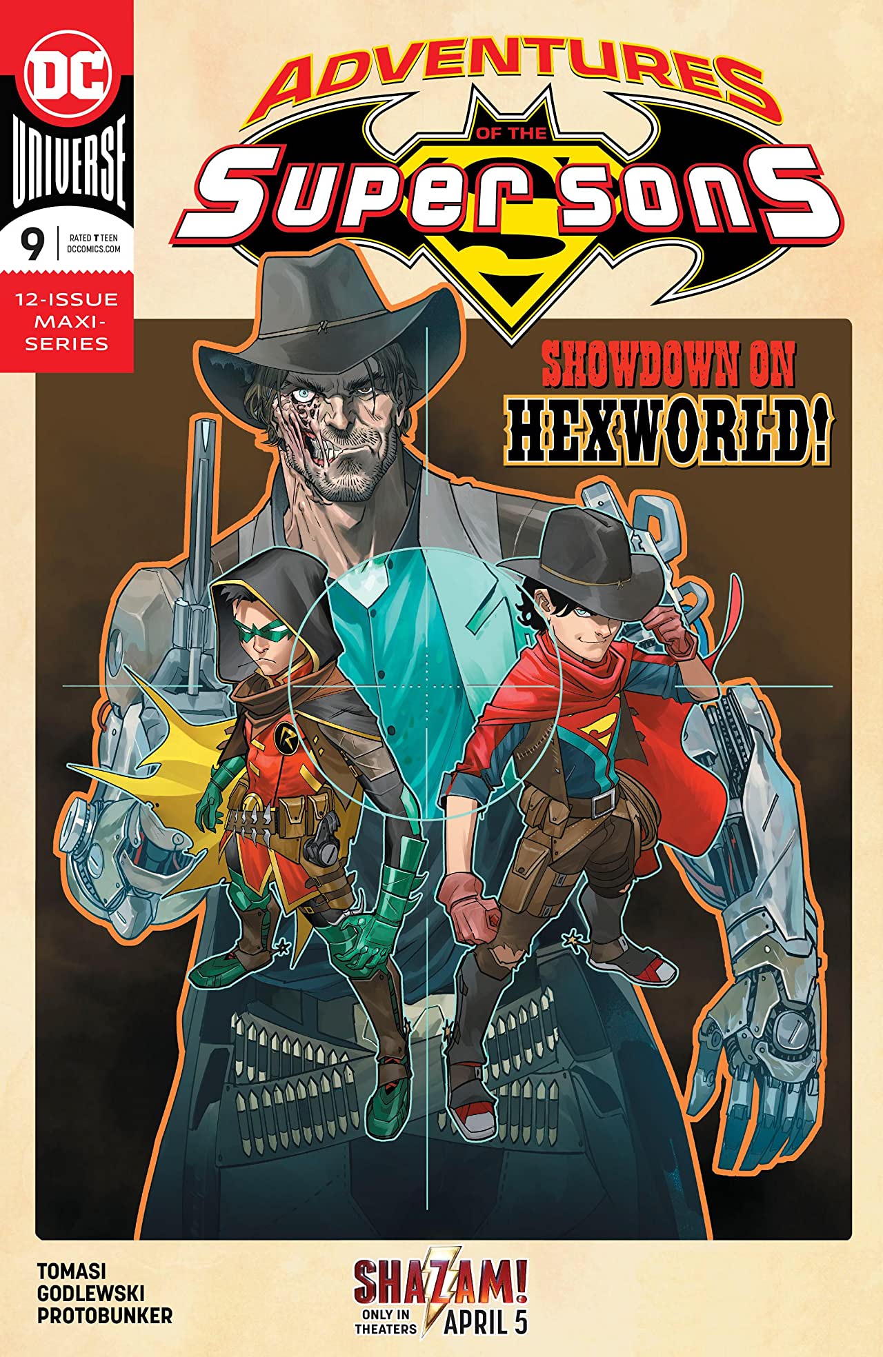 Adventures of the Super Sons #9 cover