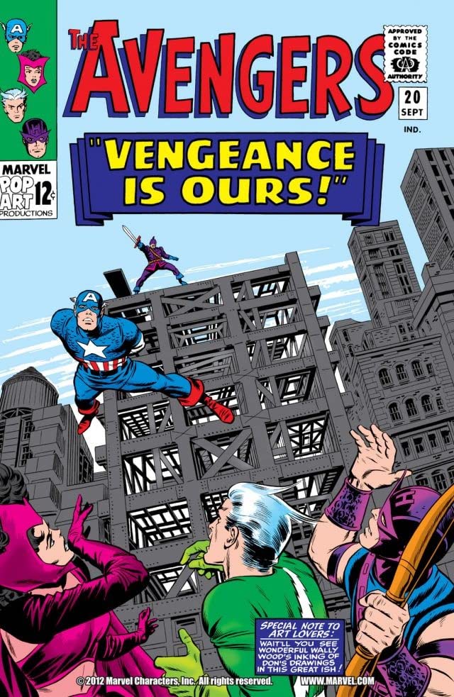 The Avengers #20