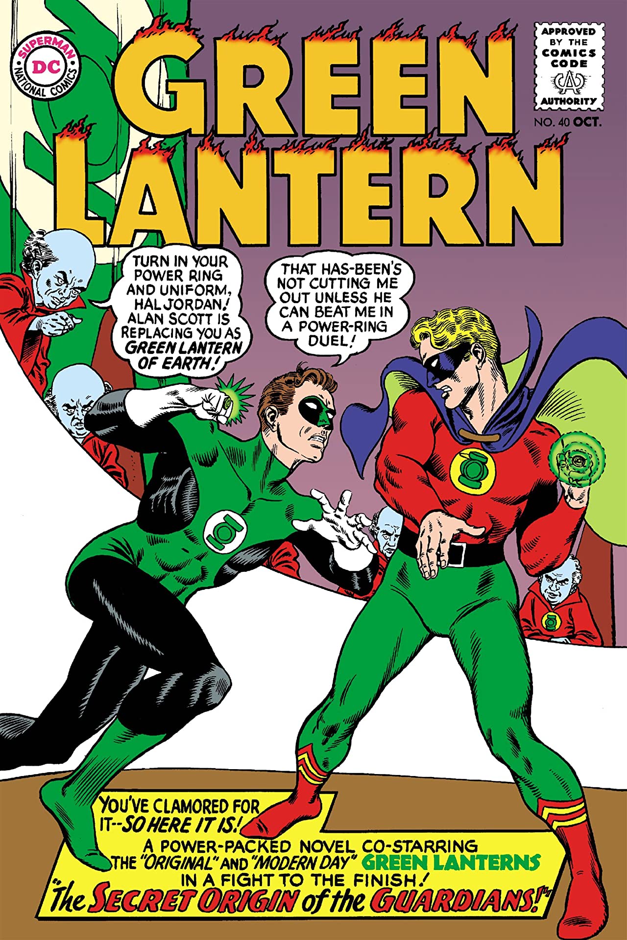 Green Lantern #40 cover