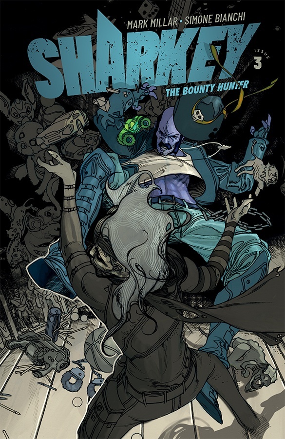 Sharkey the Bounty Hunter #3 cover