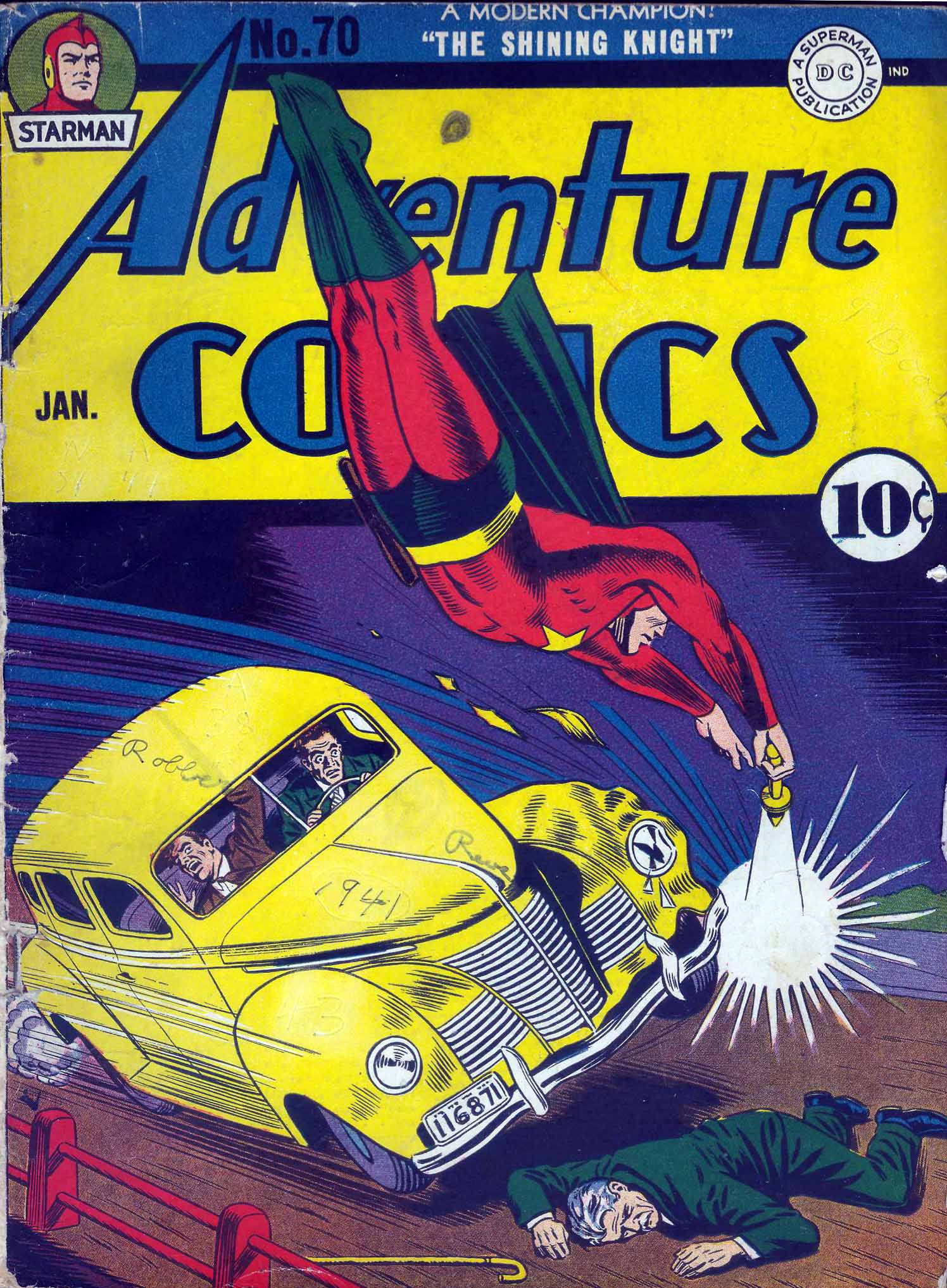 Adventure Comics #70 cover