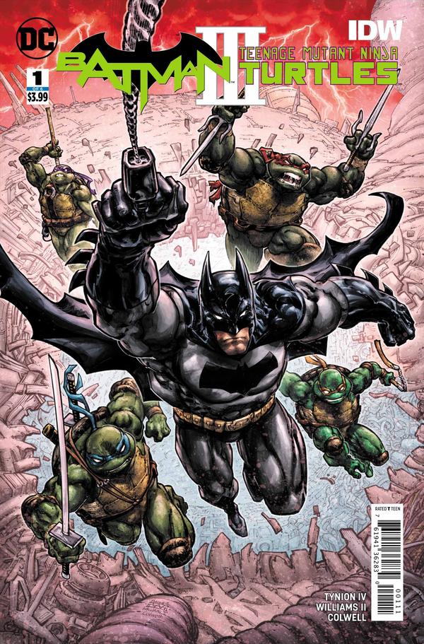 Batman / Teenage Mutant Ninja Turtles III #1 cover