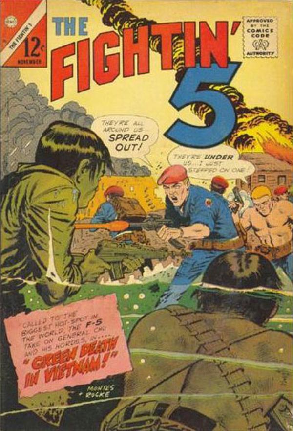 Fightin' Five #35 cover