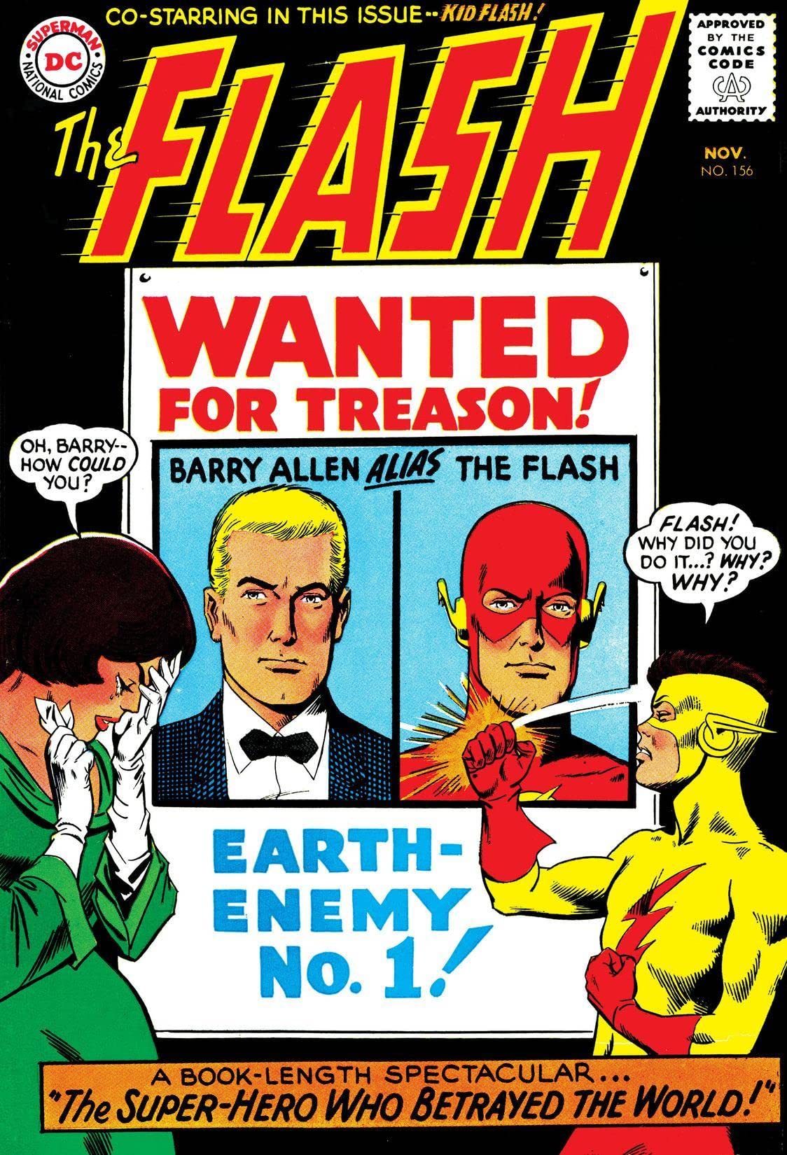 The Flash #156 cover