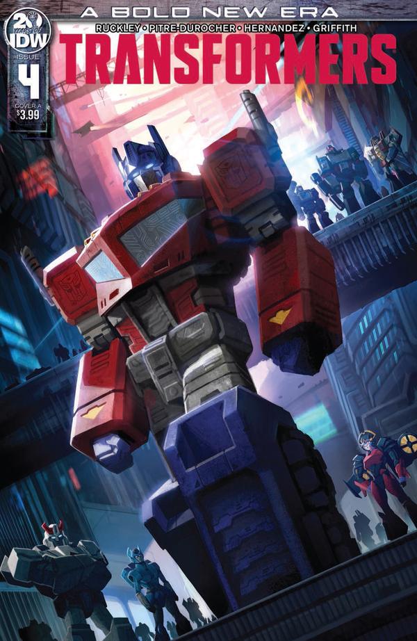 Transformers #4 cover