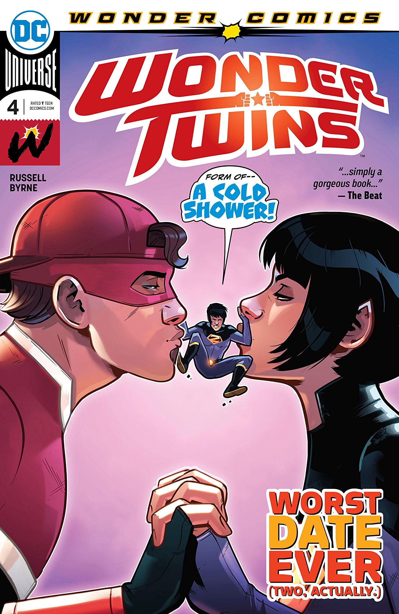 Wonder Twins #4 cover