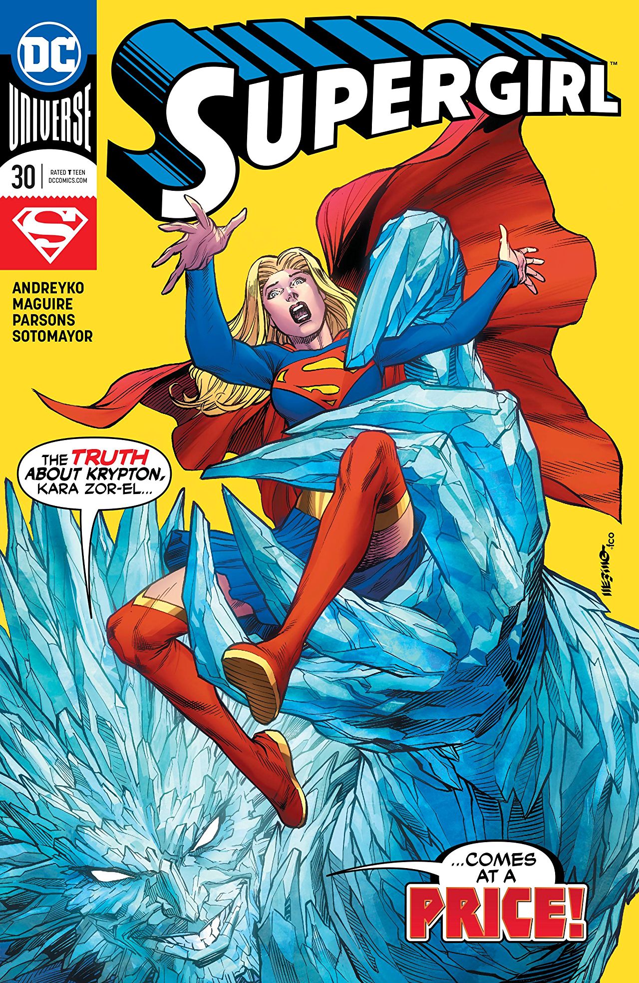 Supergirl #30 cover