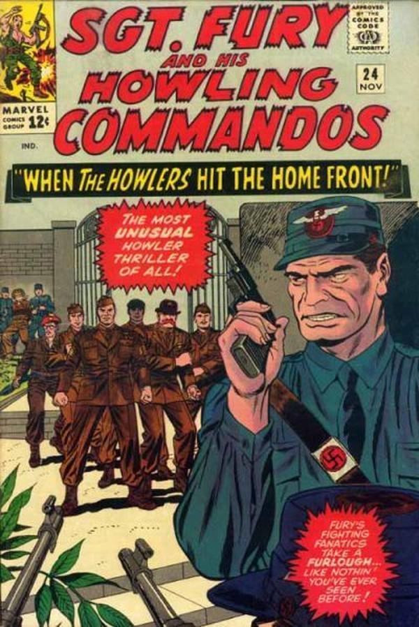 Sgt. Fury #24 cover