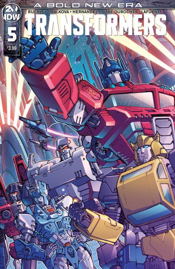 Transformers #5 cover