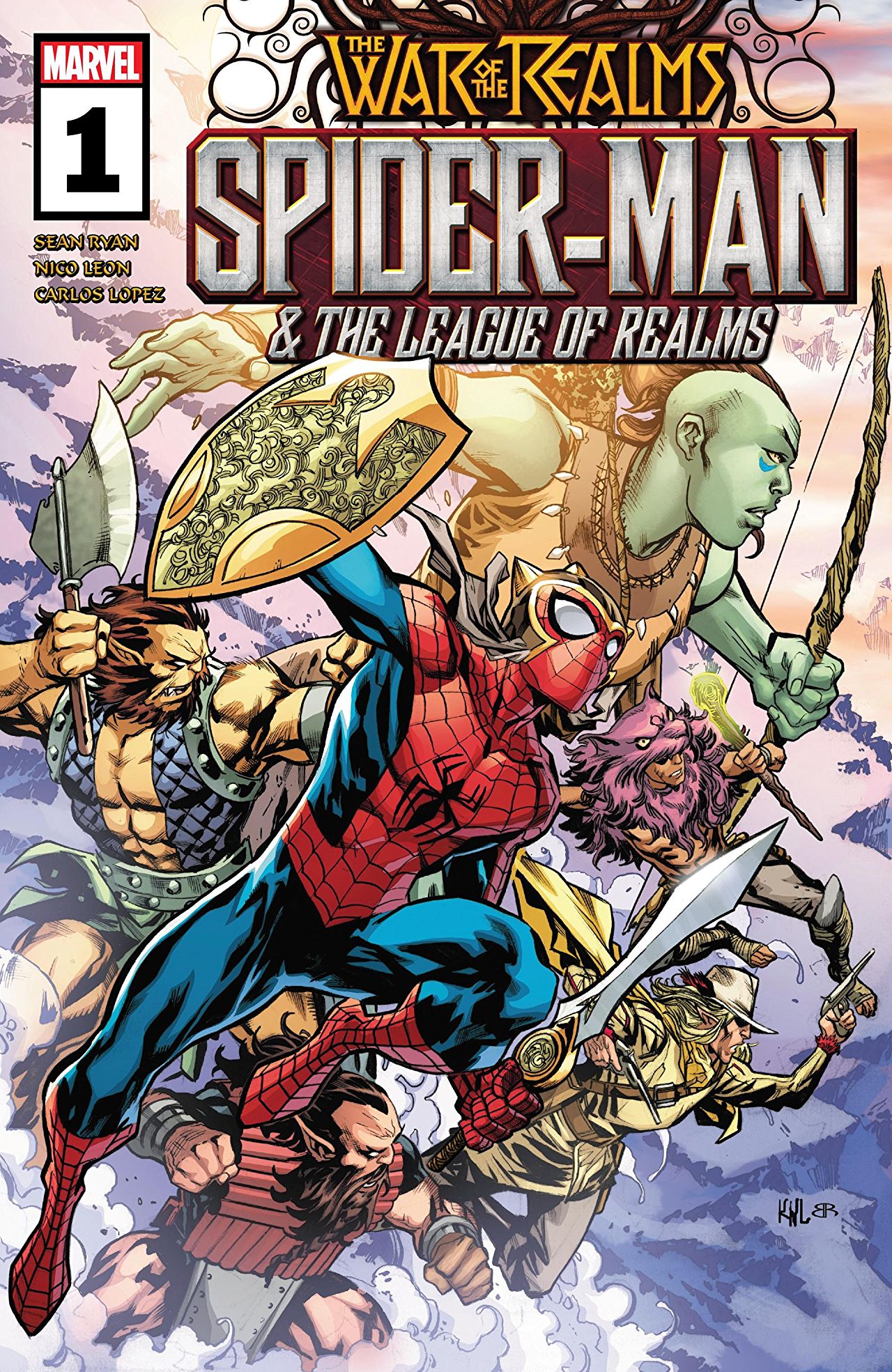 Spider-Man & the League of Realms #1 cover