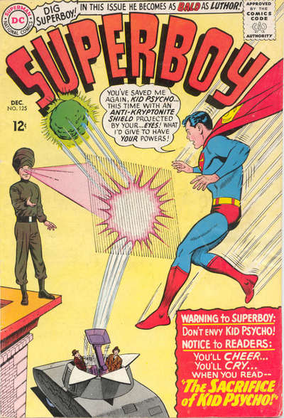 Superboy #125 cover