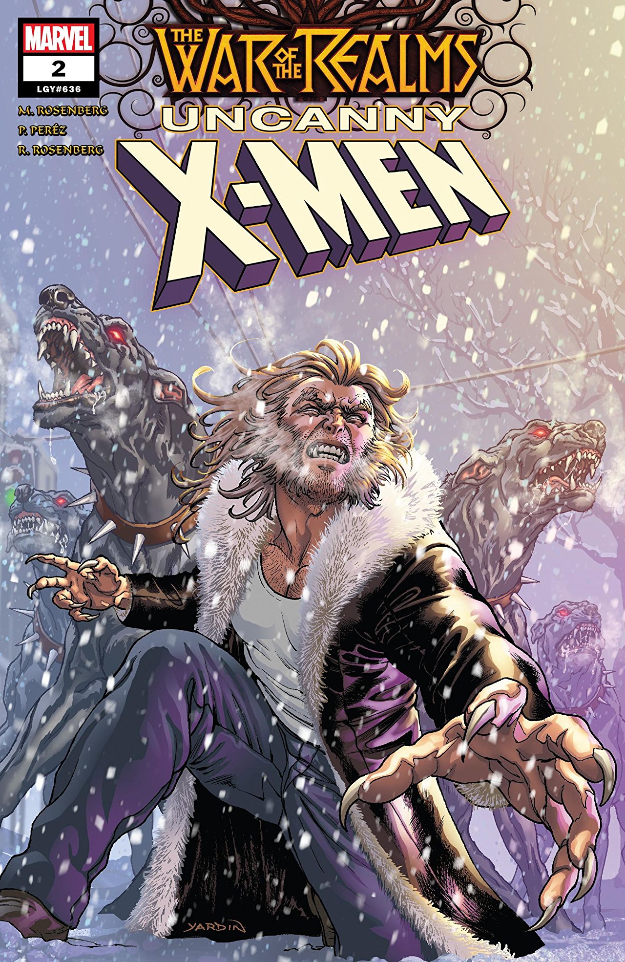 War of the Realms: Uncanny X-Men #2 cover