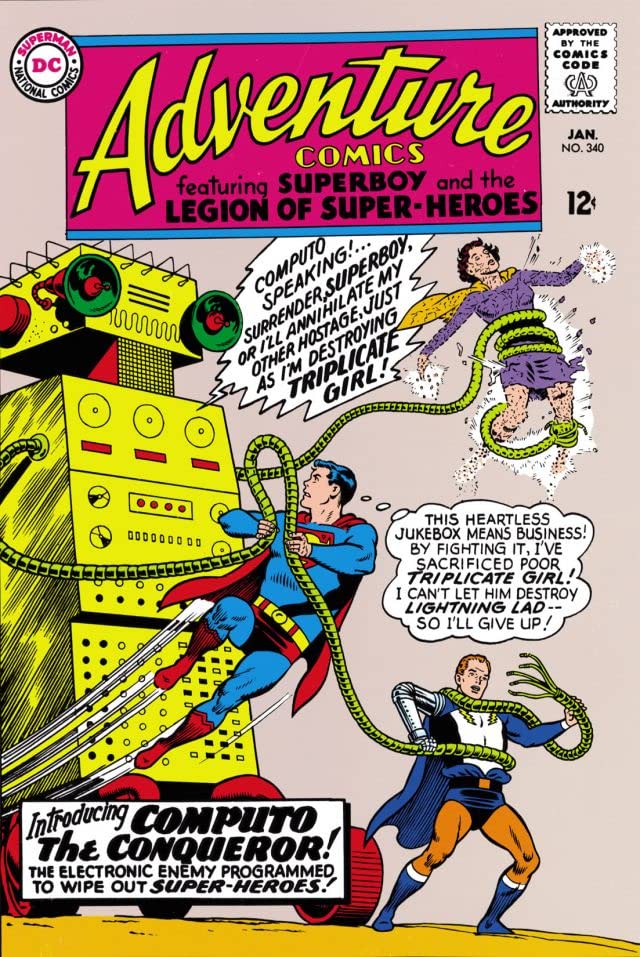 Adventure Comics #340 cover
