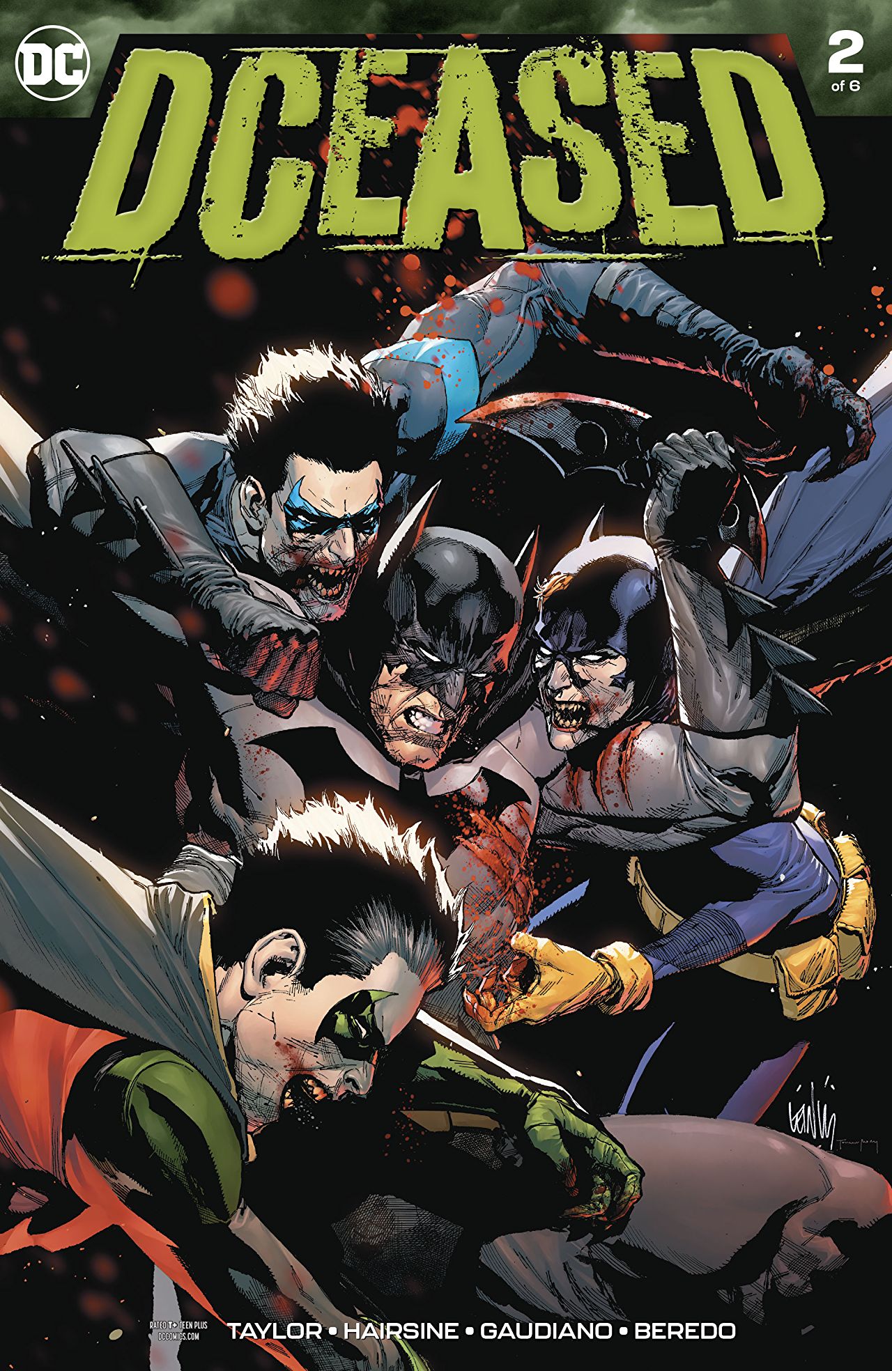 DCeased #2 cover