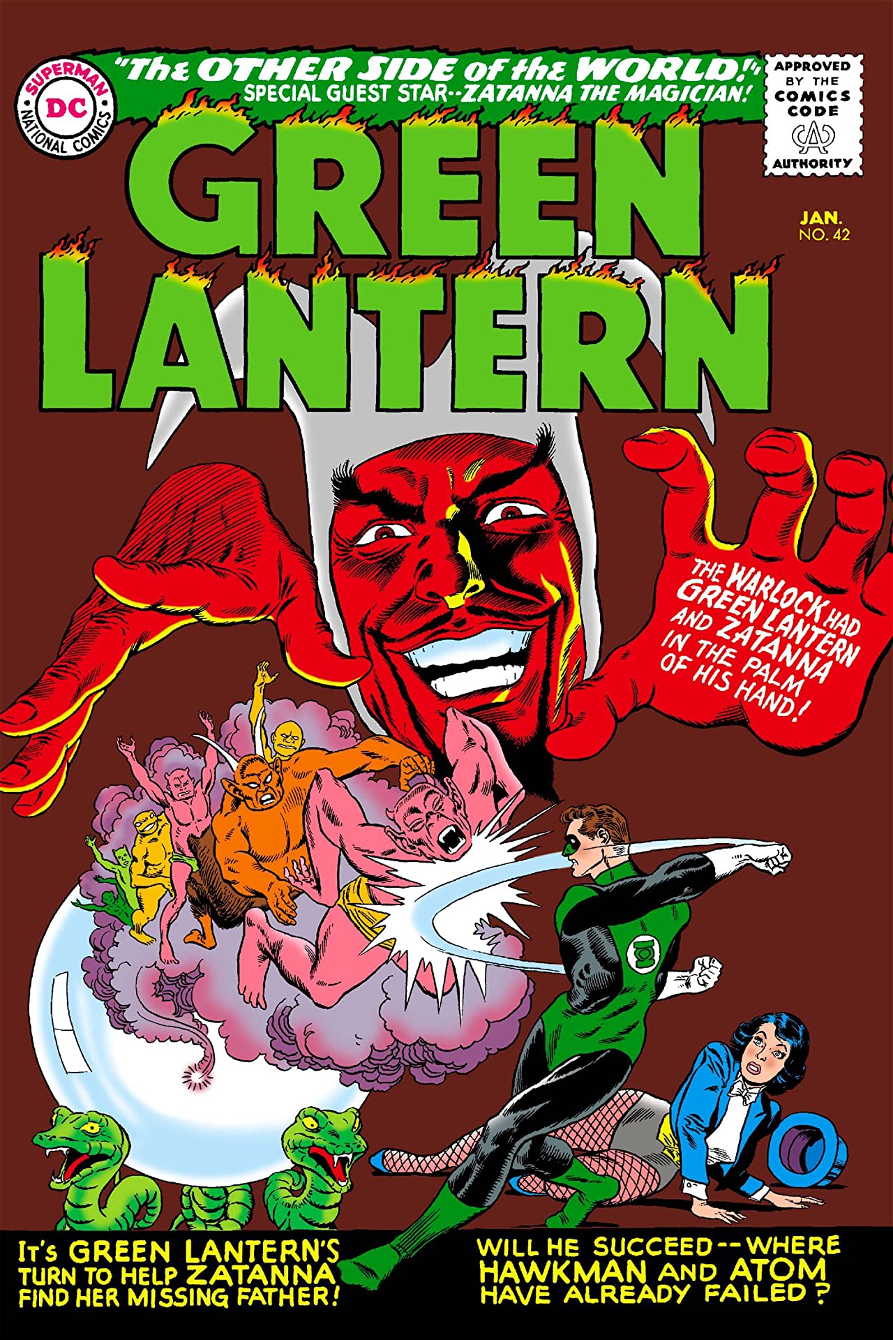 Green Lantern #42 cover