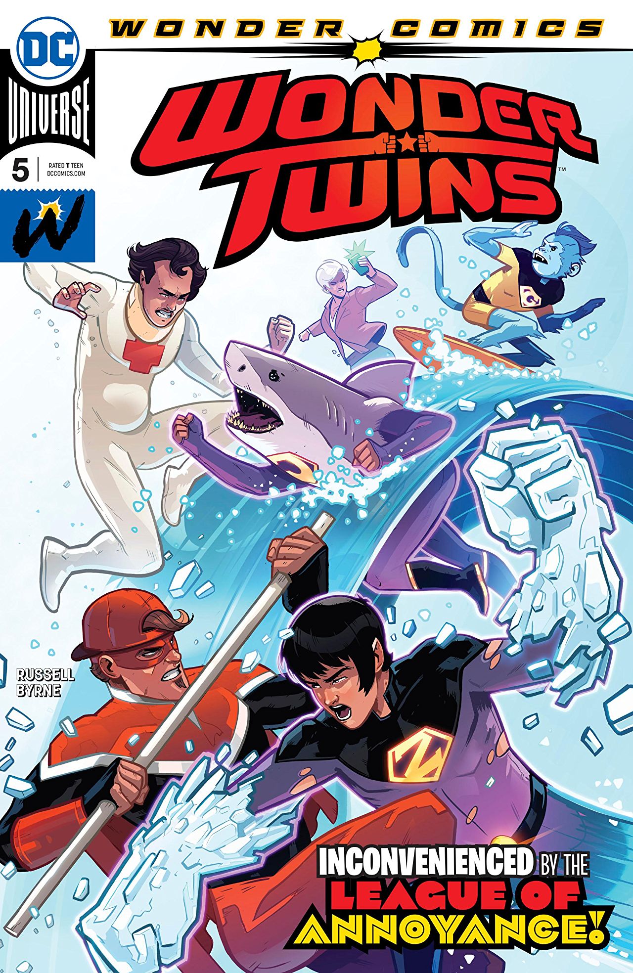 Wonder Twins #5 cover