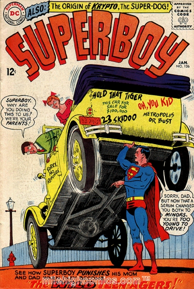 Superboy #126 cover