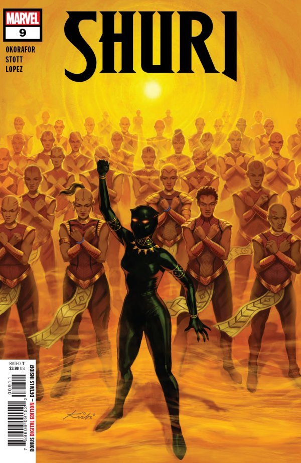 Shuri #9 cover