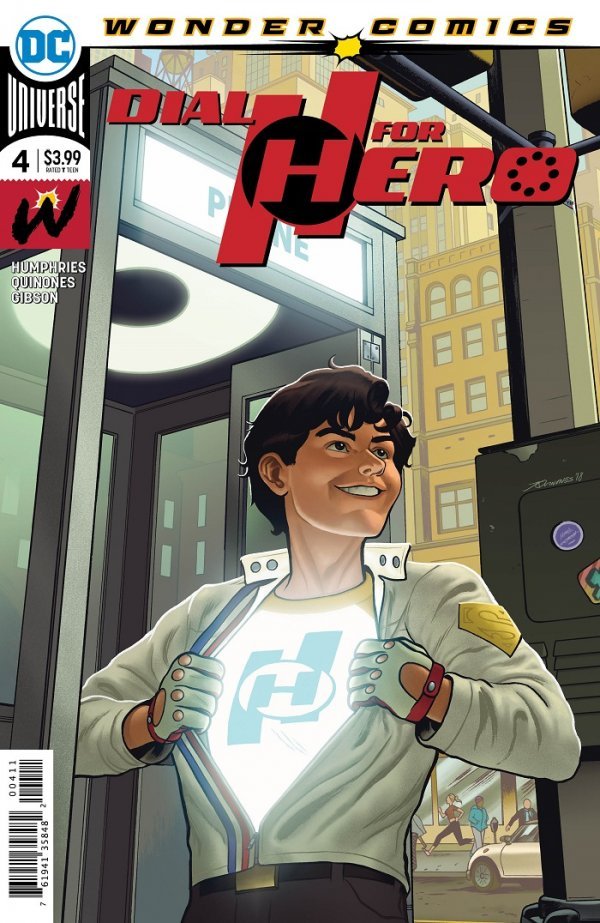 Dial H for Hero #4 cover