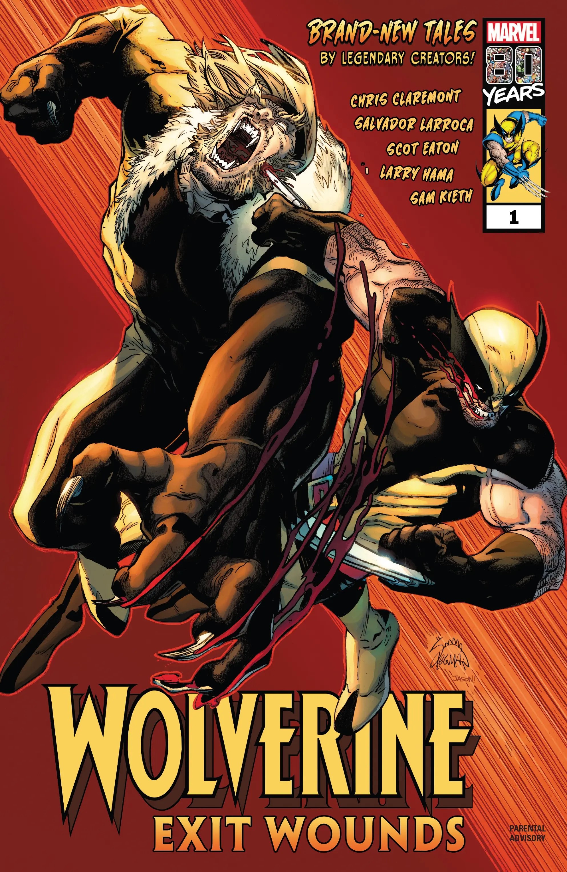 Wolverine: Exit Wounds #1 cover