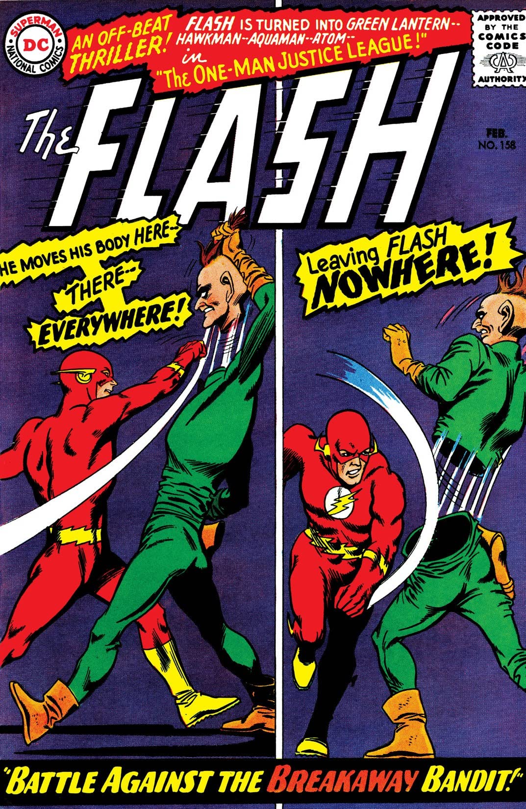 The Flash #158 cover