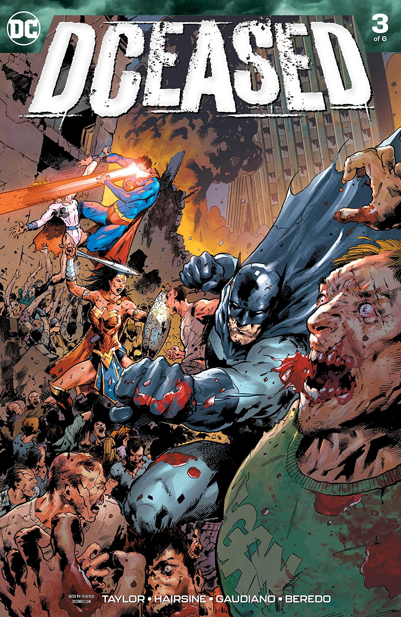 DCeased #3 cover