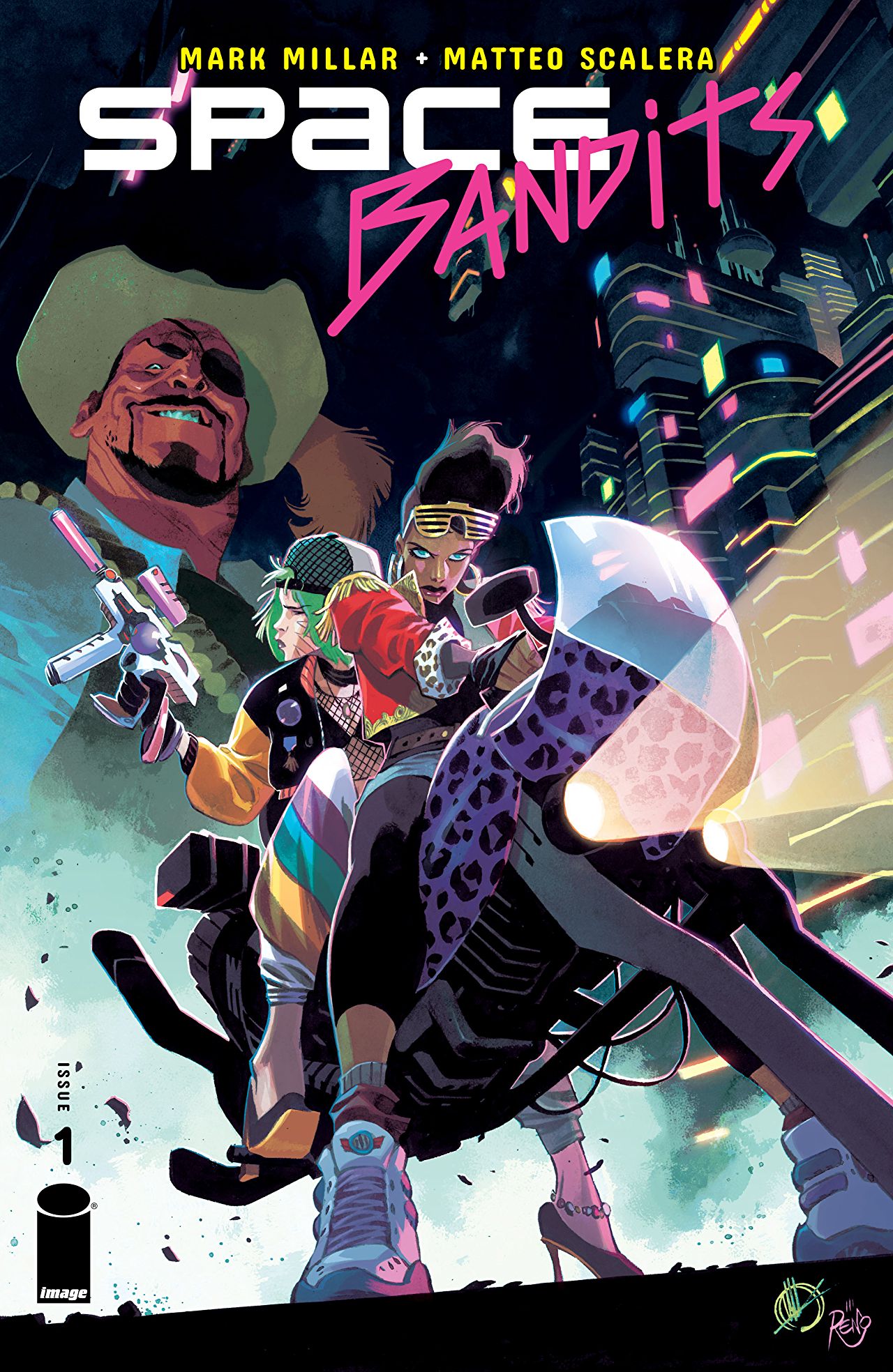 Space Bandits #1 cover