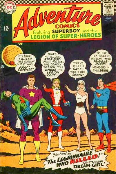Adventure Comics #342 cover