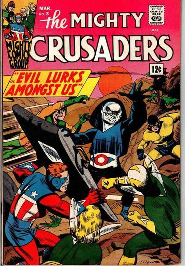 The Mighty Crusaders #3 cover