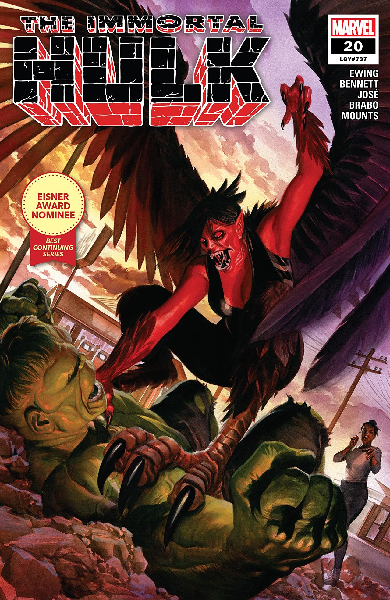 Immortal Hulk #20 cover