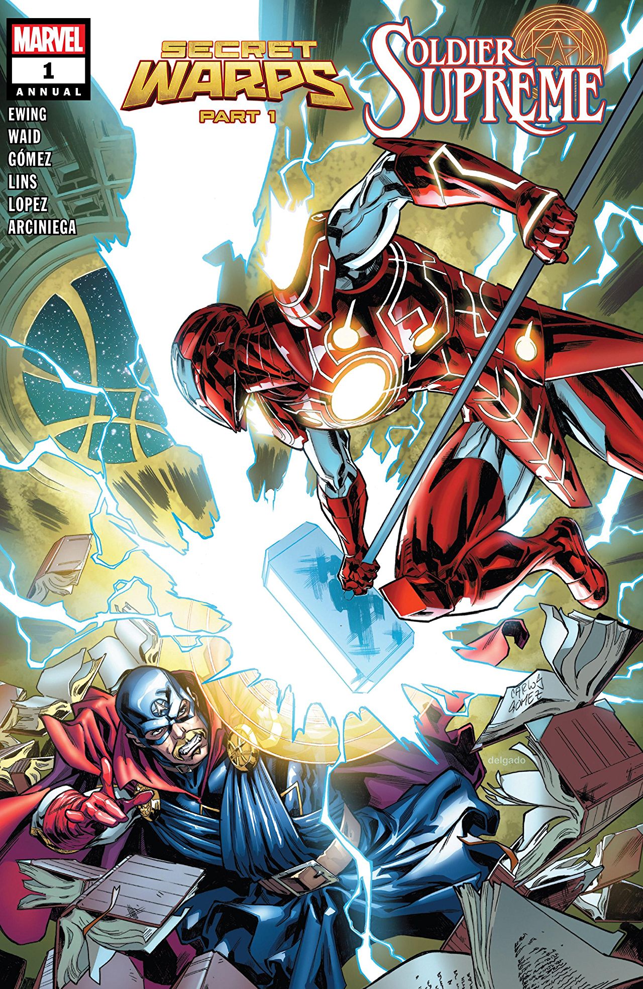 Secret Warps: Soldier Supreme Annual #1 cover