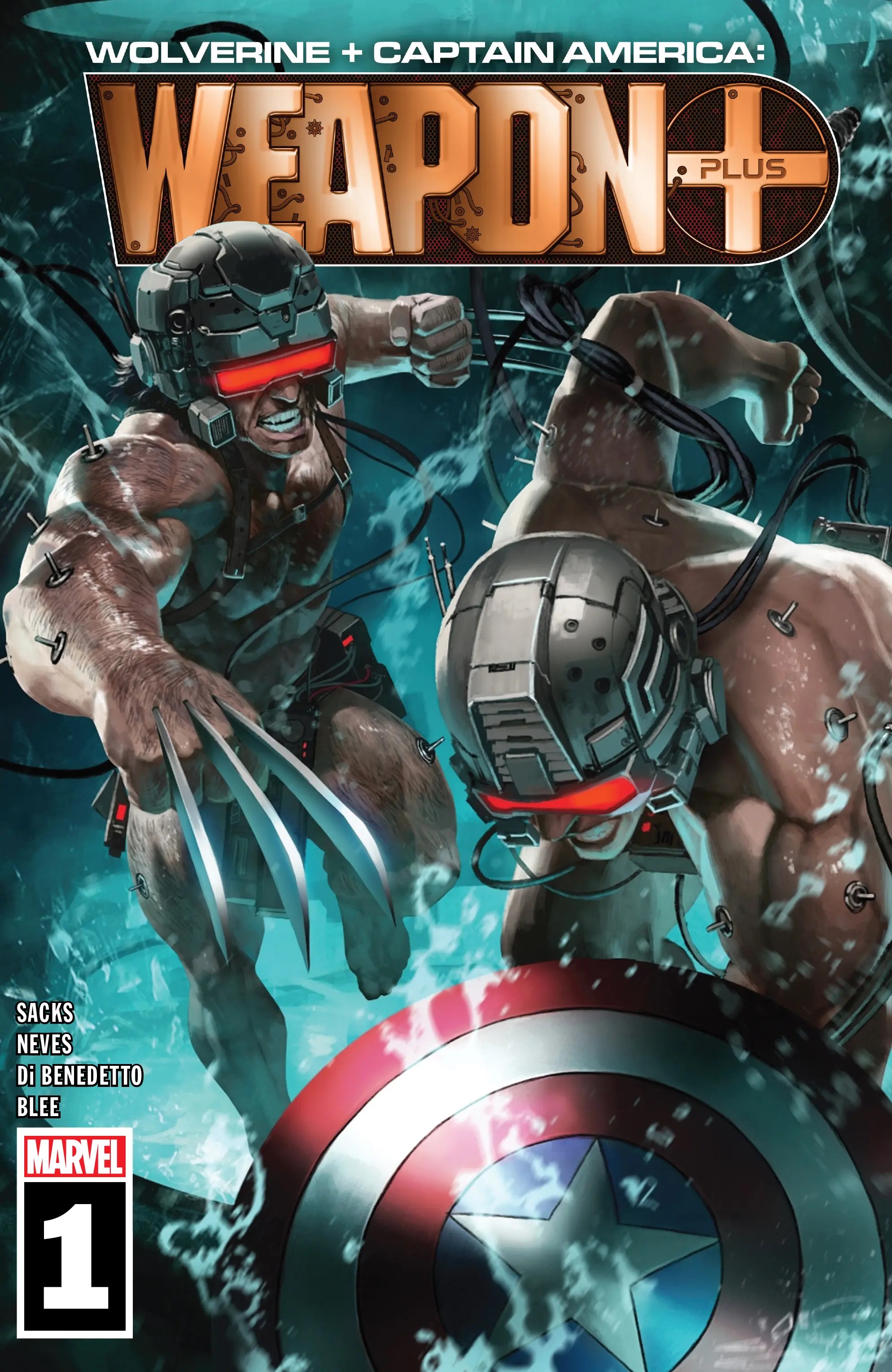 Wolverine & Captain America: Weapon Plus #1 cover