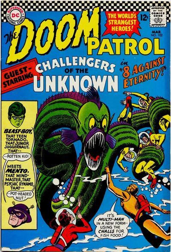 The Doom Patrol #102 cover