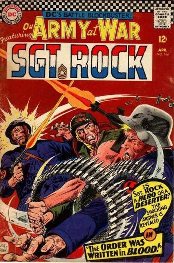 Our Army at War #166 cover