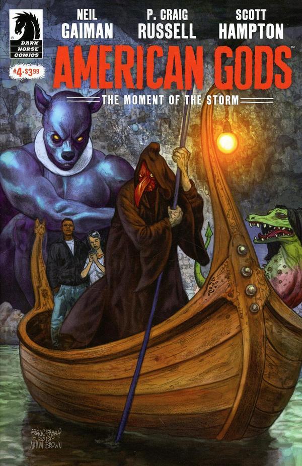 American Gods: The Moment of the Storm #4 cover