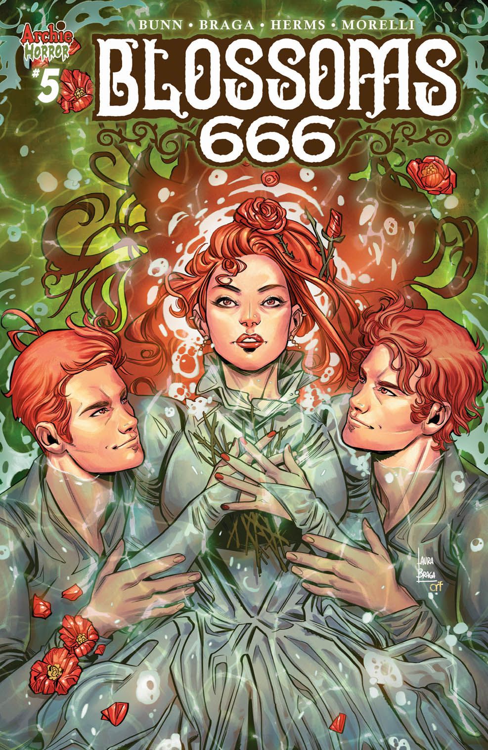 Blossoms: 666 #5 cover